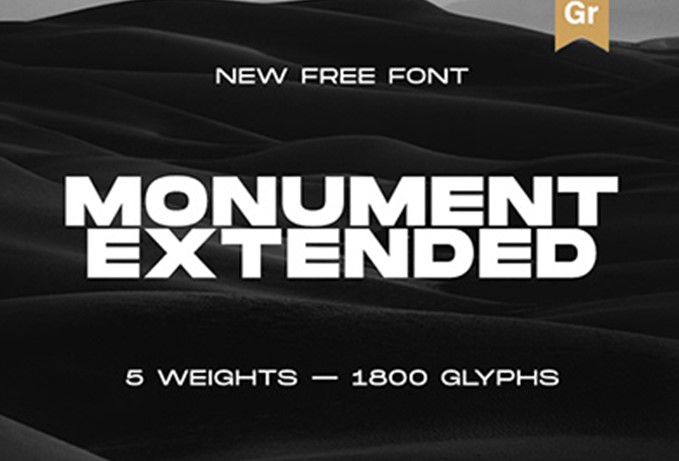 Monument - Monument Extended Font Free Download