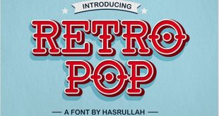 retro pop font 310x165 - Retro Pop Font Free Download