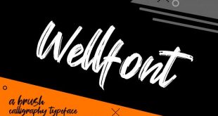 wellfont 310x165 - Wellfont Brush Font Free Download