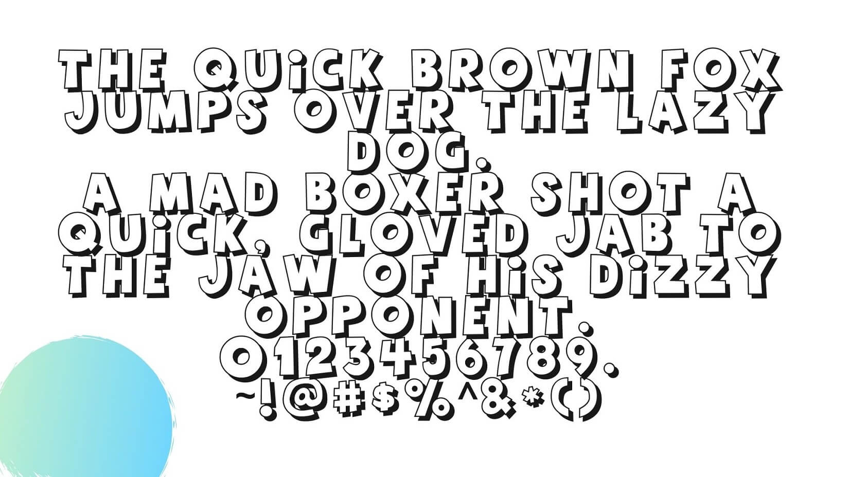 Toy Story Font View