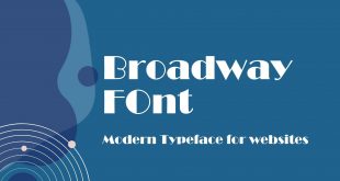 Broadway Font 310x165 - Broadway Font Free Download