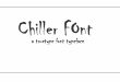 Chiller Font 110x75 - Chiller Font Free Download