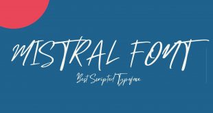 Mistral Font 310x165 - Mistral Font Free Download