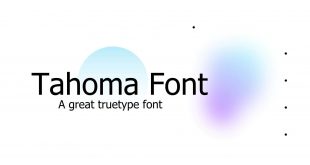 Tahoma Font 310x165 - Tahoma Font Free Download