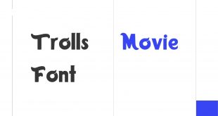 Trolls Movie Font