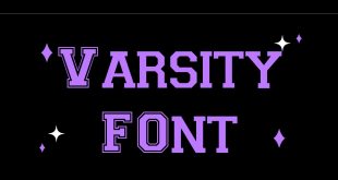Varsity Font 310x165 - Varsity Font Free Download