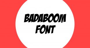 Badaboom Font