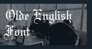 Olde English Font