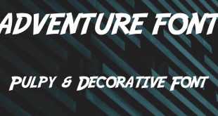 ADVENTURE FONT 310x165 - Adventure Font Free Download