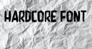 HARDCORE FONT 310x165 - Hardcore Font Free Download