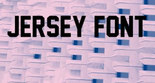 JERSEY FONT 310x165 - Jersey Font Free Download