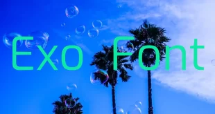 Exo Font 310x165 - Exo Font Free Download