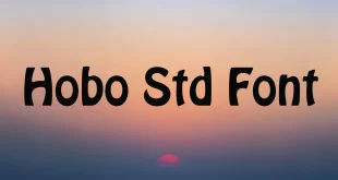 Hobo Std Font 310x165 - Hobo Std Font Free Download