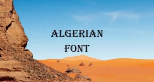 Algerian Font