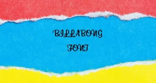 billabong font feature 310x165 - Billabong Font Free Download