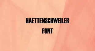 haettenschweiler font feature 310x165 - Haettenschweiler Font Family