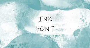 ink font feature 310x165 - Ink Font Free Download