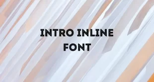 intro inline font feature 310x165 - Intro Inline Font Free Download