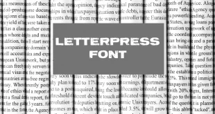 letterpress font feature 310x165 - Letterpress Font Free Download