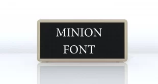 minion font feature 310x165 - Minion Font Free Download