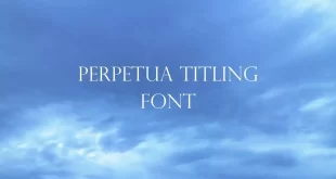 Perpetua Titling Font