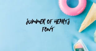 summer hearts font feature 310x165 - Summer Hearts Font Free Download