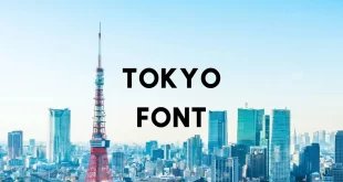 tokyo font feature 310x165 - Tokyo Font Free Download