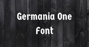 Germania One Font