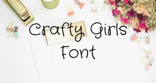 crafty girls font feature1 310x165 - Crafty Girls Font Free Download