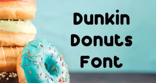 Dunkin Donuts Font