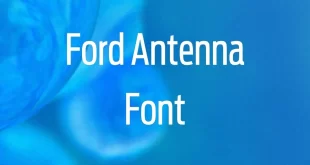 Ford Antenna Font