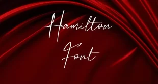 hamilton font feature1 310x165 - Hamilton Font Free Download