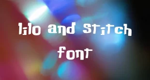 Lilo and Stitch Font