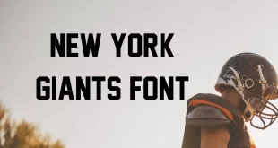New York Giants Font