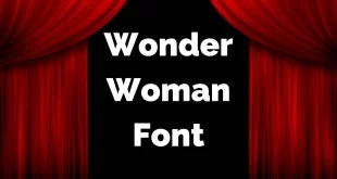 Wonder Woman Font