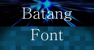 Batang Font