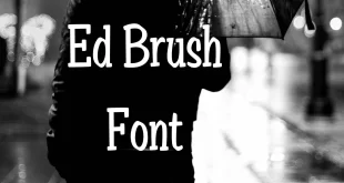 Ed Brush Font