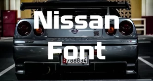 Nissan Font