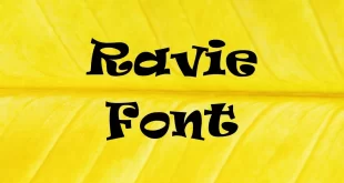 Ravie Font