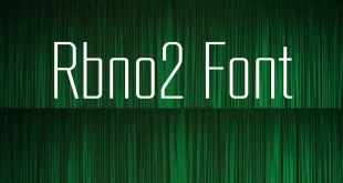 RBNo2 Font