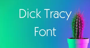  Dick Tracy Font