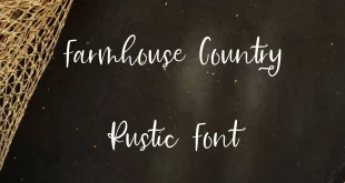 Farmhouse Country Rustic Font