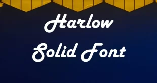 Harlow Solid Font