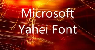 Microsoft YaHei Font