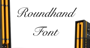 Roundhand Font