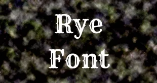 Rye Font