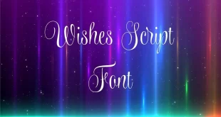 Wishes Script Font