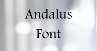 Andalus Font
