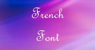 French Font