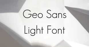 Geo Sans Light Font